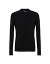 Armani Jeans Sweatshirt In Black