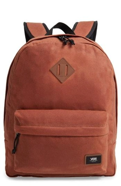 Vans Old Skool Plus Backpack - Brown In Sequoia | ModeSens