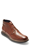 Cole Haan Men's Originalgrand Leather Chukka Boots In Woodbury/ Dark Roast Leather