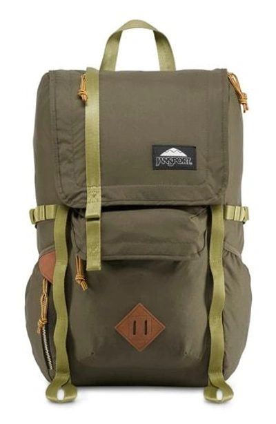 Jansport Standard Issue Hatchet Backpack - Green In Alpha Green