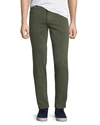 Joe's Jeans Men's Brixton Slim-straight Sateen Twill Pants In Hunter Green