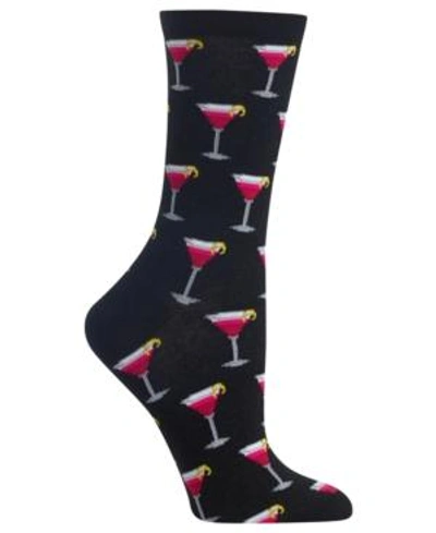Hot Sox Cosmopolitan Socks In Black