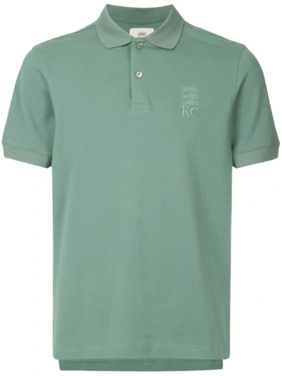 Kent & Curwen Classic Plain Polo Shirt In Green