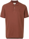 Kent & Curwen Classic Plain Polo Shirt In Brown