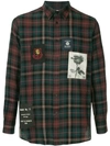 Kent & Curwen Checked Shirt In Multicolour