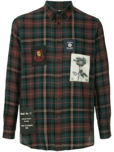 Kent & Curwen Checked Shirt In Multicolour