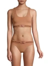 Calvin Klein Women's Monogram Unlined Bralette In Unity
