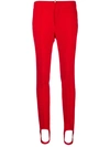 Moncler Grenoble Skinny Stretch Trousers - Red