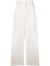 3.1 Phillip Lim / フィリップ リム Cropped Culotte Trousers In White