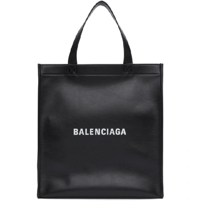 Balenciaga Black Small Market Shopper Tote