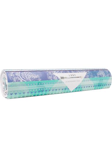 La Vie Boheme Yoga Avanti Printed Yoga Mat In Blue Modesens