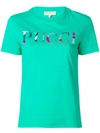 Emilio Pucci Logo Print T-shirt - Green