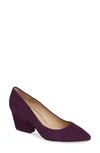 Botkier Stella Pump In Winter Purple Suede