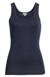 Splendid Ribbed Tank In Navy