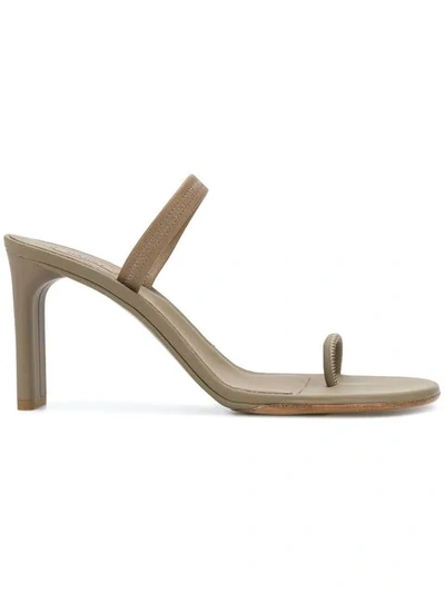 Yeezy Minimal Mule Sandals In Neutrals