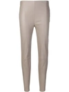 Lorena Antoniazzi Skinny Trousers In Neutrals