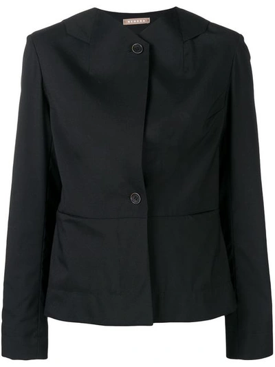 Nehera Fitted Buttoned Jacket - Black