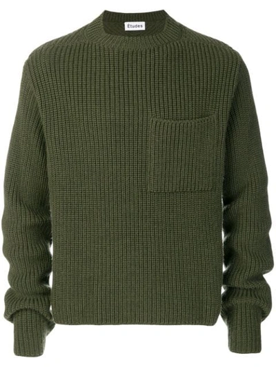Etudes Studio Études Chunky Knitted Sweater - Green