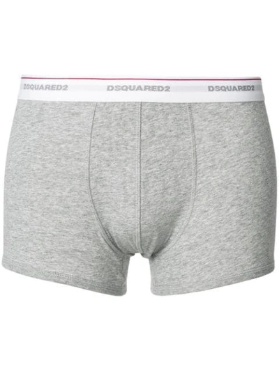 Dsquared2 Slim Logo Boxer Shorts - Grey