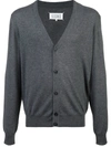 Maison Margiela Classic Cardigan In Grey