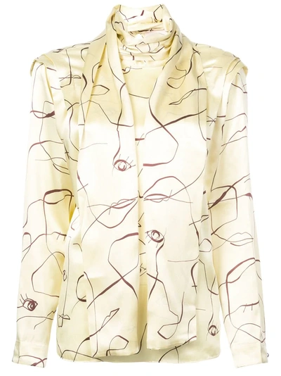 Roksanda Aluna Blouse - Yellow