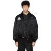 Gosha Rubchinskiy Logo Bomber Jacket In Black