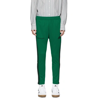 Gosha Rubchinskiy Adidas Slim Fit Logo Track Pants In Green