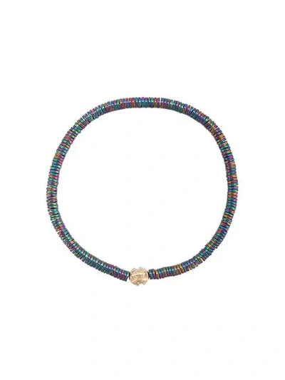 Luis Morais Medium Round Pizzle Bracelet In Multi