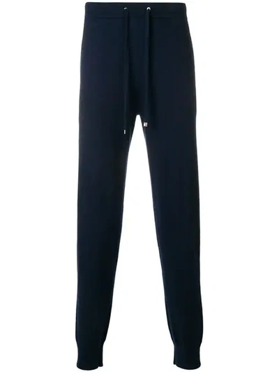 Ron Dorff Cashmere Trousers In Blue