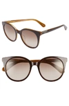 Kate Spade Akayla 52mm Cat Eye Sunglasses - Dark Havana