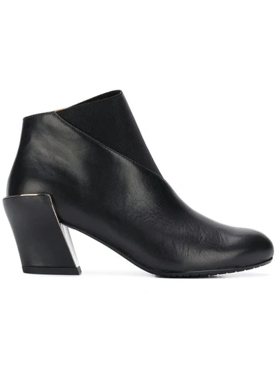 United Nude X Issey Miyake Round Toe Ankle Boots - Black