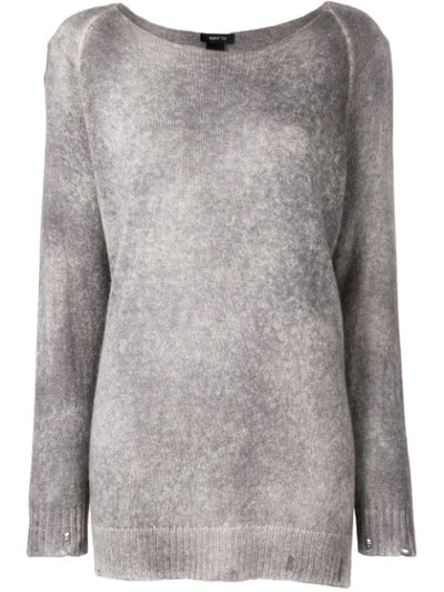 Avant Toi Loose Fit Sweater - Grey