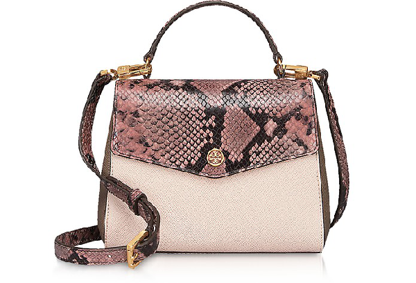 tory burch snakeskin purse
