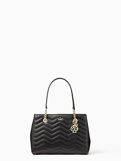 Kate Spade Reese Park - Small Courtnee Leather Tote In Black