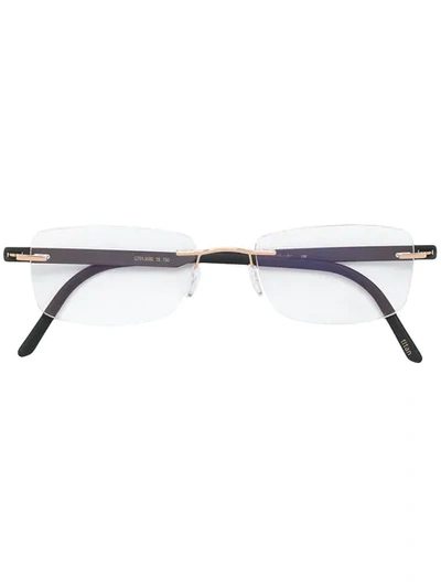 Silhouette Atelier Collection Gold Plated Glasses