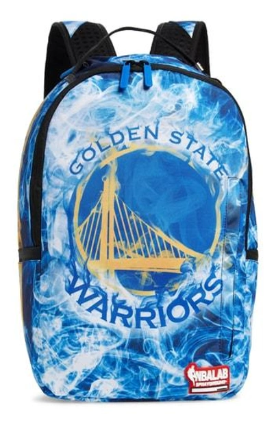 Sprayground Golden State Smoke Backpack - Blue