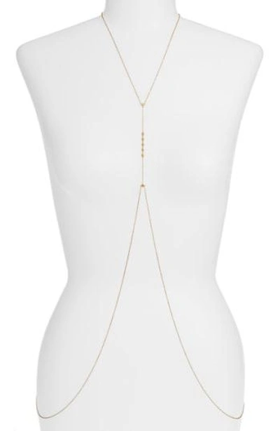 Gorjana 'bali' Body Chain In Gold