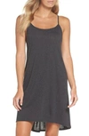 Josie Heather Tees Chemise In Heather Granite