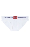 Calvin Klein Monogram Bikini In White