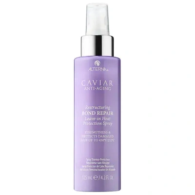 Alterna Haircare Caviar Anti-aging® Restructuring Bond Repair Leave-in Heat Protection Spray 4.2 oz/ 125 ml