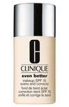 Clinique Even Better(tm) Makeup Foundation Broad Spectrum Spf 15 In Cn 0.5 Shell