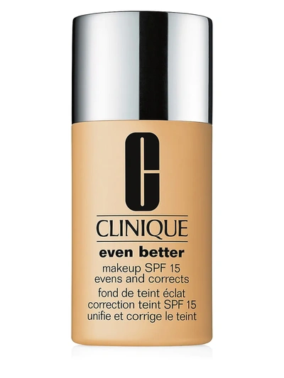 Clinique Even Better Makeup Broad Spectrum Spf 15 Foundation Wn 76 Toasted Wheat In Cn 58 Honey