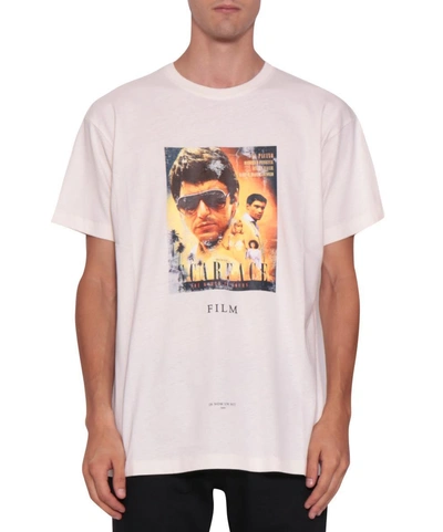 Ih Nom Uh Nit Scarface Cotton T-shirt In Bianco
