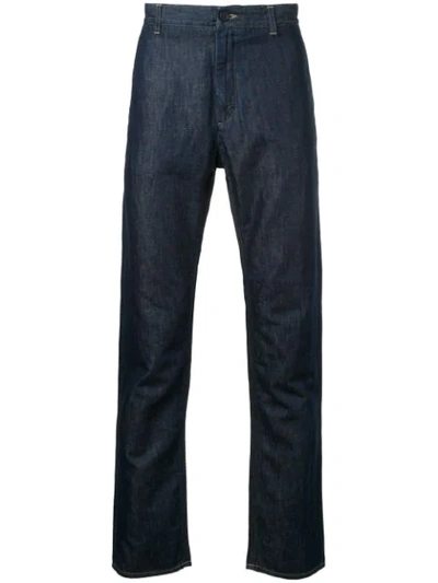 Cerruti 1881 Straight-leg Jeans In Blue