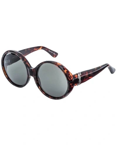 Saint Laurent 60mm Sunglasses In Nocolor