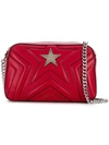 Stella Mccartney Star Cross Body Bag In Red