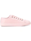 Moncler Sneakers Mit Schnürung In Pink