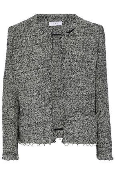 ★2025SS新作★INEGI★Ring Tweed Jacket Iro Vivien Ring-embellished Cotton-blend Tweed Jacket In