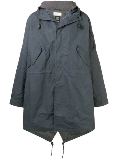 Universal Works Hooded Parka Coat - Grey