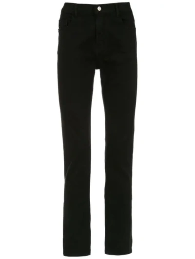 Egrey Skinny Jeans In Black